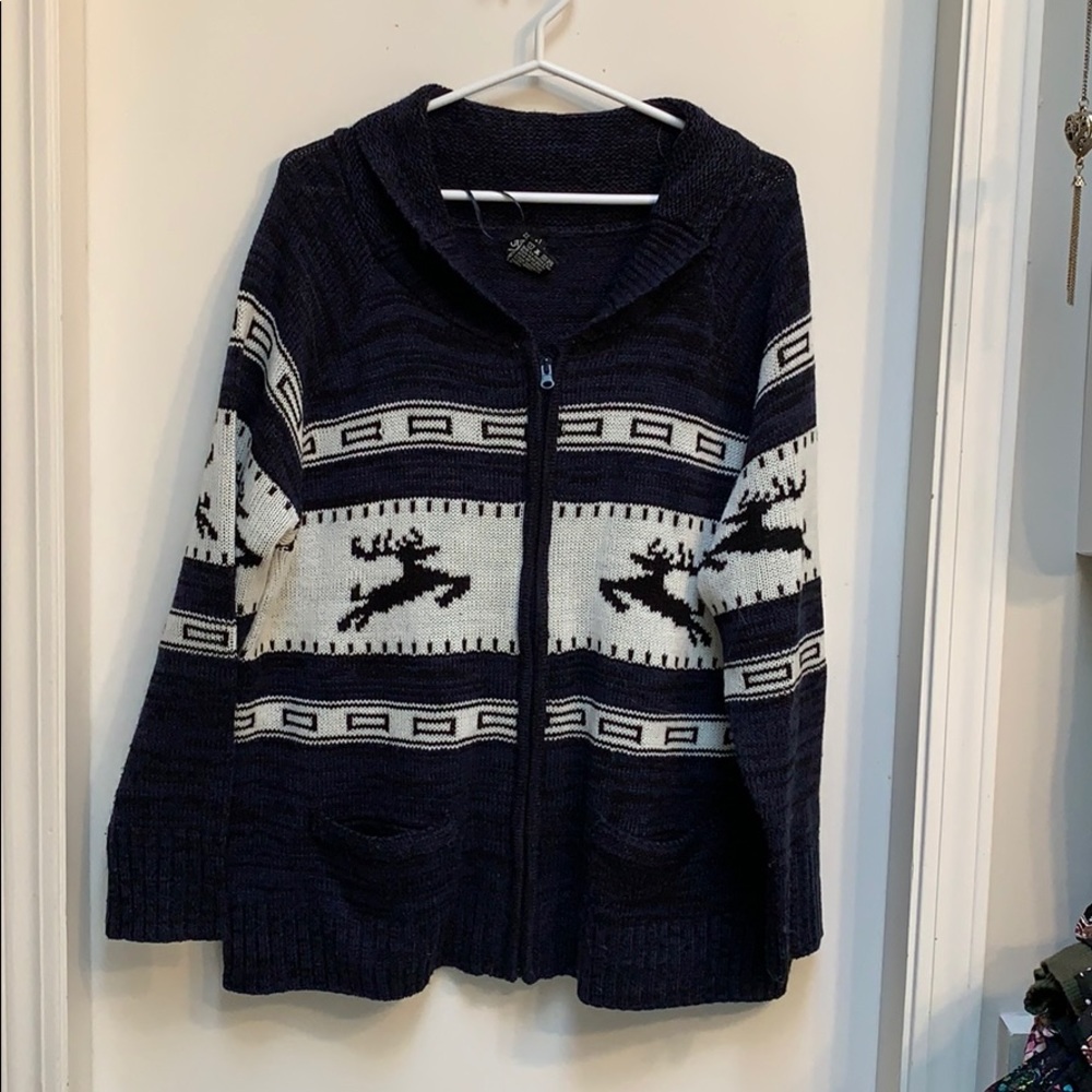 Cowichan style sweater